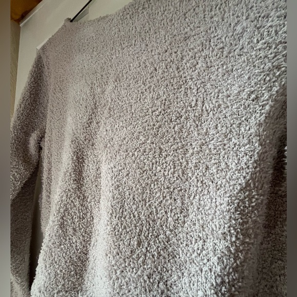 Cozy Wrap Sweater in Light beige - Picture 6 of 10